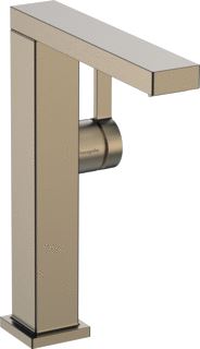 HANSGROHE TECTURIS E EENGREEPS WASTAFELKRAAN 240 FINE COOLSTART VOOR WASKOMMEN MET AFVOERPLUG BRUSHED BRONZE