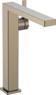 HANSGROHE TECTURIS E ÉÉNGREEPS WASTAFELKRAAN 240 FINE COOLSTART VOOR WASKOMMEN ZONDER AFVOERPLUG BRUSHED BRONZE