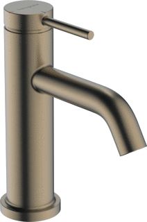 HANSGROHE TECTURIS S ÉÉNGREEPS WASTAFELKRAAN 80 COOLSTART ZONDER WASTE BRUSHED BRONZE