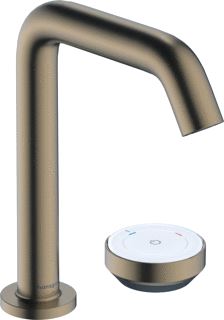 HANSGROHE TECTURIS S 2-GATS WASTAFELKRAAN 150 COOLSTART MET WASTE BRUSHED BRONZE