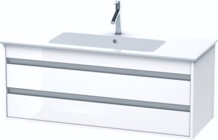 DURAVIT WASTAFELONDERBOUW KETHO VOOR ME # 233612 2 LADES WIT HOOGGLANS 