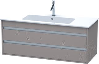 DURAVIT WASTAFELONDERBOUW KETHO 2 LADES 475 X 1200X 480 BASALT MAT 