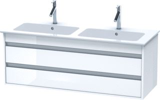 DURAVIT WASTAFELONDERBOUW KETHO VOOR ME # 233613 2 LADES WIT HOOGGLANS 