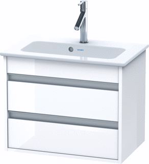 DURAVIT WASTAFELONDERBOUW KETHO VOOR ME COMPACT # 234263 2 LADES WIT HOOGGLANS 