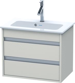 DURAVIT WASTAFELONDERBOUW KETHO VOOR ME COMPACT # 234263 2 LADES TAUPE 