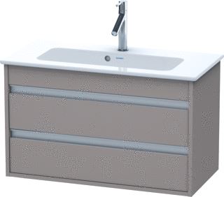 DURAVIT WASTAFELONDERBOUW COMPACT KETHO VOOR ME BY STARCK 385 X 800X 480 BASALT MAT