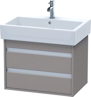 DURAVIT WASTAFELONDERBOUW KETHO V.045470 440 X 650X 410 BASALT MAT