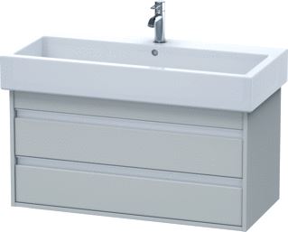 DURAVIT WASTAFELONDERBOUW KETHO V.045410 440 X 950X 480 BETONGRIJS MAT