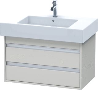 DURAVIT WASTAFELONDERBOUW KETHO V.032985 455 X 800X 480 TAUPE MAT 