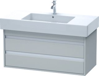 DURAVIT WASTAFELONDERBOUW KETHO V.032910 455 X 1000X 480 BETONGRIJS MAT 