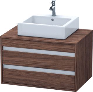 DURAVIT WASTAFELONDERBOUW KETHO VOOR OPZETWASTAFEL 550 X 800X 496 NOTEN DONKER