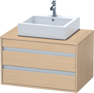 DURAVIT WASTAFELONDERKAST KETHO 800X550X496MM CORPUS EIKEN M/BLAD