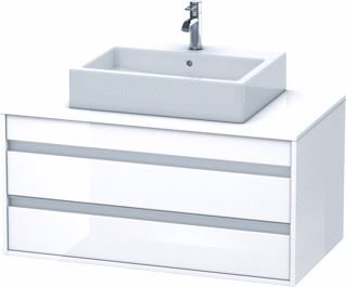 DURAVIT WASTAFELONDERBOUW KETHO V.OPZ.WT. 550 X 1000X 496 WIT HOOGGLANS