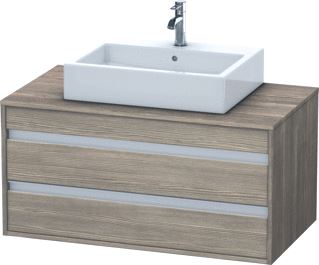 DURAVIT WASTAFELONDERKAST KETHO 1000X550X496MM CORPUS EIKEN M/BLAD