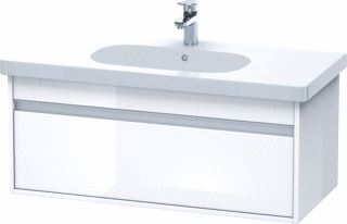 DURAVIT WASTAFELONDERBOUW KETHO VOOR D-CODE # 34210 1 LADE WIT HOOGGLANS 