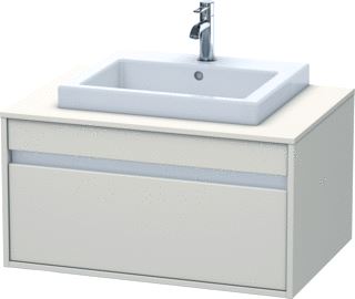 DURAVIT WASTAFELONDERBOUW KETHO V.EBWT MI 550 X 800X 426 TAUPE MAT 