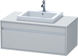 DURAVIT WASTAFELONDERBOUW KETHO V.EBWT MI 550 X 1000X 426 BETONGRIJS MAT 