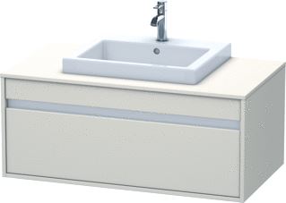 DURAVIT WASTAFELONDERBOUW KETHO V.EBWT MI 550 X 1000X 426 TAUPE MAT 