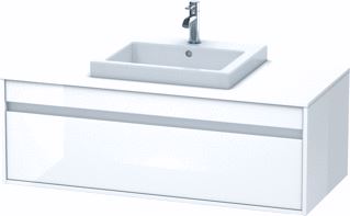 DURAVIT WASTAFELONDERBOUW KETHO V.INB.WT. 550 X 1200X 426 WIT HOOGGLANS 