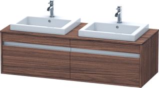 DURAVIT WASTAFELONDERBOUW KETHO V.2 EBWT 550 X 1400X 426 NOTEN DONKER 