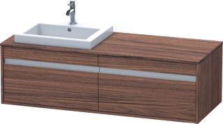 DURAVIT WASTAFELONDERBOUW KETHO V.EBWT LI 550 X 1400X 426 NOTEN DONKER 