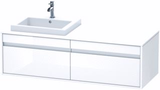 DURAVIT WASTAFELONDERBOUW KETHO V.INB.WT. 550 X 1400X 426 WIT HOOGGLANS 