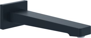 VILLEROY & BOCH ARCHITECTURA SQUARE BADUITLOOP VOOR WANDMONTAGE MATT BLACK 