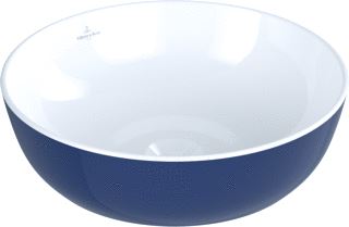 VILLEROY & BOCH ARTIS OPZETWASTAFEL 430 X 430 X 130 MM DEEP OCEAN ZONDER OVERLOOP 