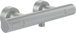 VILLEROY & BOCH DOUCHETHERMOSTAAT VOOR DOUCHE ROND BRUSHED NICKEL MATT 