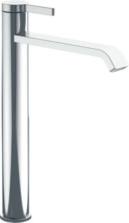 VILLEROY & BOCH DAWN EENGREEPS WASTAFELKRAAN VERHOOGD ZONDER PUSH-OPEN AFVOERGARNITUUR CHROME 