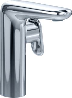 VILLEROY & BOCH ANTAO EENGREEPS WASTAFELKRAAN MET PUSH-OPEN AFVOERGARNITUUR CHROME 