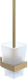 VILLEROY & BOCH ELEMENTS STRIKING TOILETBORSTELGARNITUUR 94 X 118 X 340 MM BRUSHED GOLD 