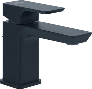 VILLEROY & BOCH SUBWAY 3.0 EENGREEPS WASTAFELKRAAN MET TREKSTANG-AFVOERGARNITUUR MATT BLACK 