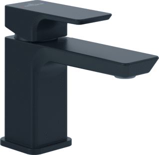 VILLEROY & BOCH SUBWAY 3.0 EENGREEPS WASTAFELKRAAN ZONDER PUSH-OPEN AFVOERGARNITUUR MATT BLACK 