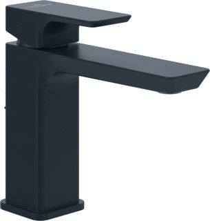 VILLEROY & BOCH SUBWAY 3.0 EENGREEPS WASTAFELKRAAN MET TREKSTANG-AFVOERGARNITUUR MATT BLACK 