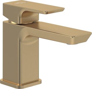 VILLEROY & BOCH SUBWAY 3.0 KOUDWATERKRAAN ZONDER PUSH-OPEN AFVOERGARNITUUR BRUSHED GOLD