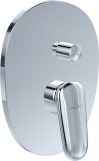 VILLEROY & BOCH ANTAO EENGREEPS INBOUWKRAAN CHROME 