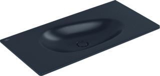 VILLEROY & BOCH ANTAO MEUBELWASTAFEL 1000 X 500 X 150 MM PURE BLACK CERAMICPLUS ZONDER OVERLOOP