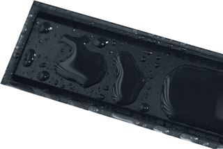 EASYDRAIN COMPACT MODULO TAF BLACK ZERO+ DOUCHEGOOT 500 MM ZWART M1 MET WATERSLOT 30 MM 