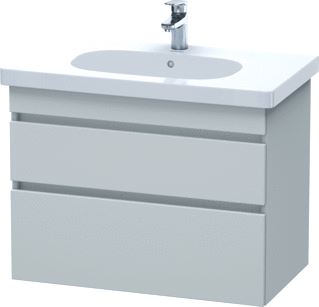 DURAVIT WASTAFELONDERBOUW DURASTYLE#034285 453 X 800X 610 BETONGRIJS MAT