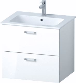 DURAVIT BADKAMERMEUBELSET XBASE FRONT WIT CORPUS WIT 1 WASKOMMEN 