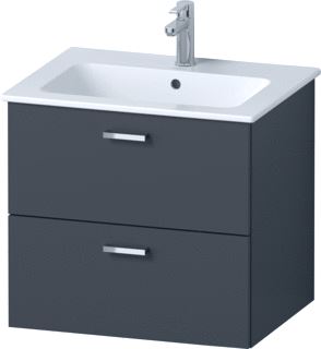 DURAVIT BADKAMERMEUBELSET XBASE FRONT ANTRACIET CORPUS ANTRACIET 