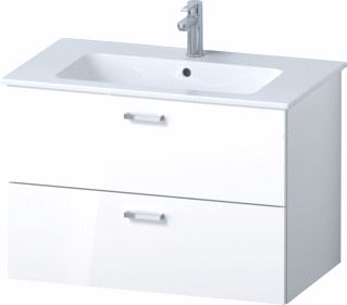 DURAVIT BADKAMERMEUBELSET XBASE FRONT WIT CORPUS WIT 1 WASKOMMEN 