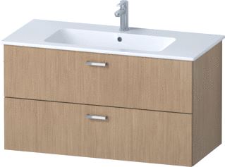 DURAVIT BADKAMERMEUBELSET XBASE FRONT EIKEN CORPUS EIKEN 1 WASKOMMEN 