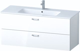 DURAVIT BADKAMERMEUBELSET XBASE FRONT WIT CORPUS WIT 1 WASKOMMEN 