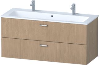 DURAVIT BADKAMERMEUBELSET XBASE FRONT EIKEN CORPUS EIKEN 1 WASKOMMEN