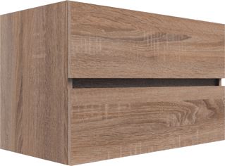 WAVEDESIGN BADMEUBELKAST NAPOLI ONDERKAST 80 CM SONOMA BROWN 