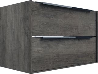 WAVEDESIGN BADMEUBELKAST CASSINO ONDERKAST 80 CM GREY OAK 