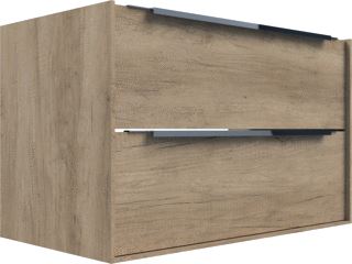 WAVEDESIGN BADMEUBELKAST CASSINO ONDERKAST 80 CM NATURAL OAK 