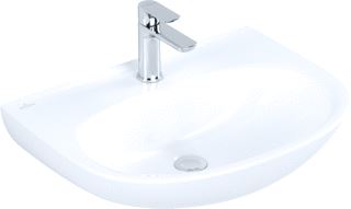 VILLEROY & BOCH O.NOVO WASTAFEL 600 X 460 X 180 MM WHITE ALPINE ZONDER OVERLOOP 